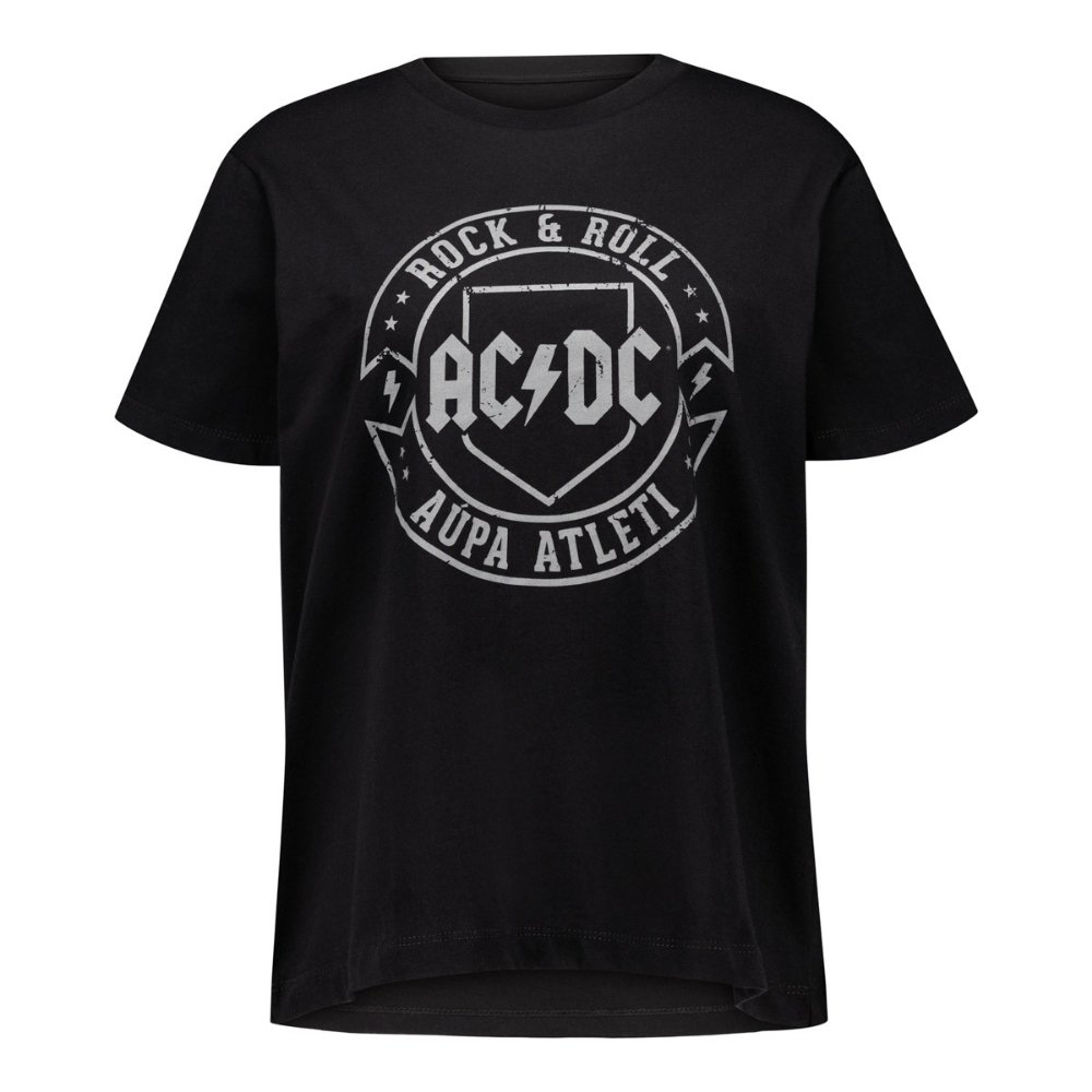 Camiseta Negra Hombre AC/DC Rock & Roll image number null